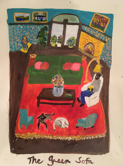 The Green Sofa